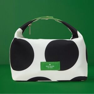 Kate Spade New York Cow Print Cosmetic Bag
